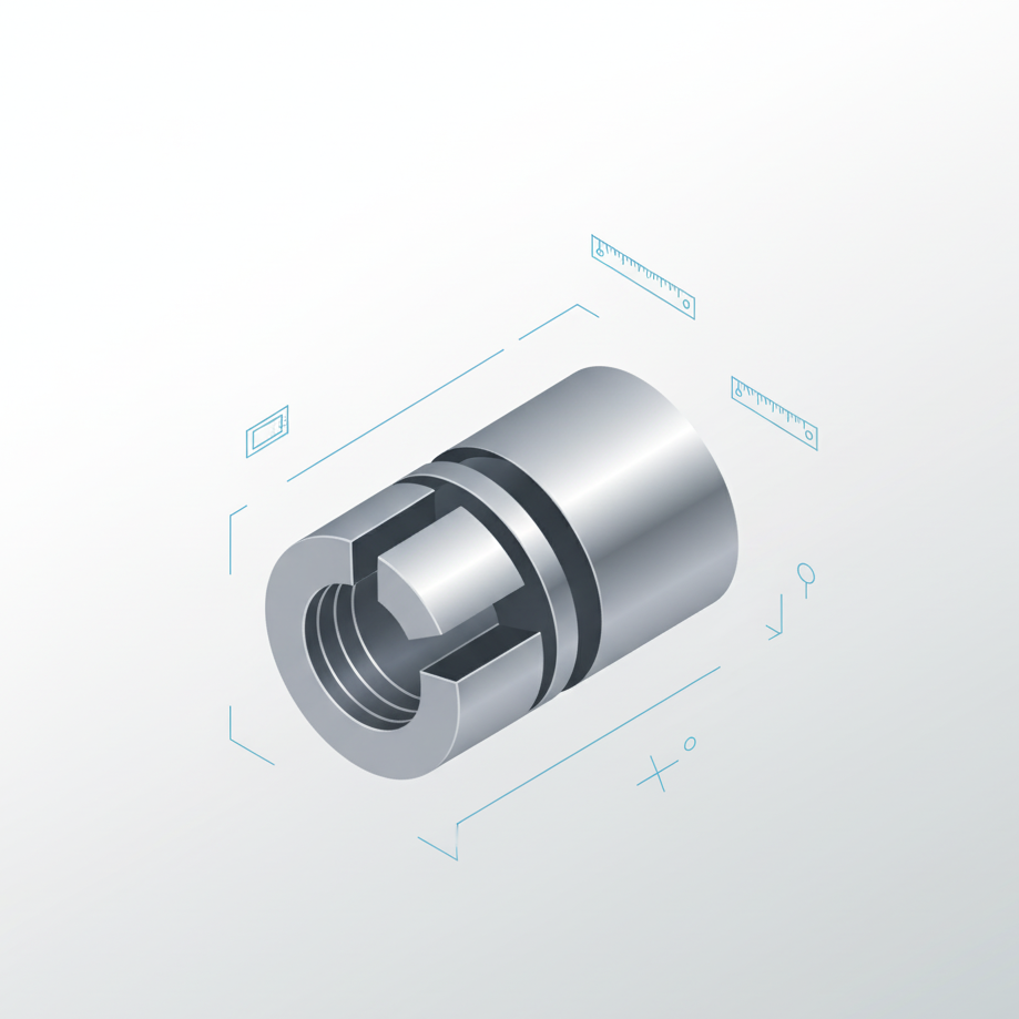 bucha guia com tolerância ajustada