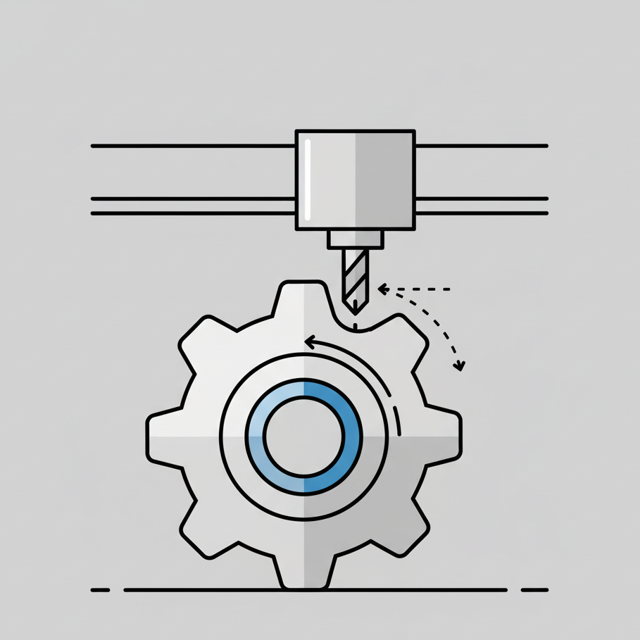 fabricação de engrenagem personalizada cnc